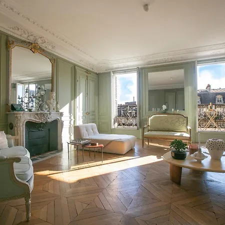 Appartement Typical Haussmannien With Eiffel Tower View - Bm68