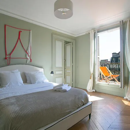 아파트 Typical Haussmannien With Eiffel Tower View - Bm68 *